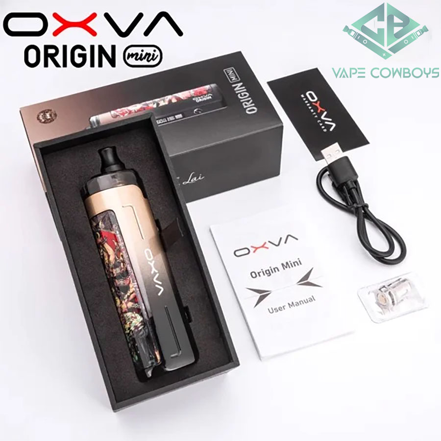 OXVA Origin Mini Pod Kit Hộp Sản Phẩm | vapecowboys.vn