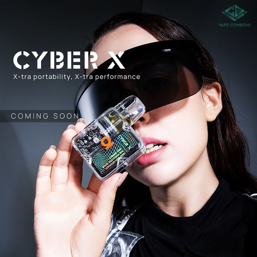 Aspire Cyber X Pod Kit Thiết Kể Nhỏ Gọn | vapecowboys.vn