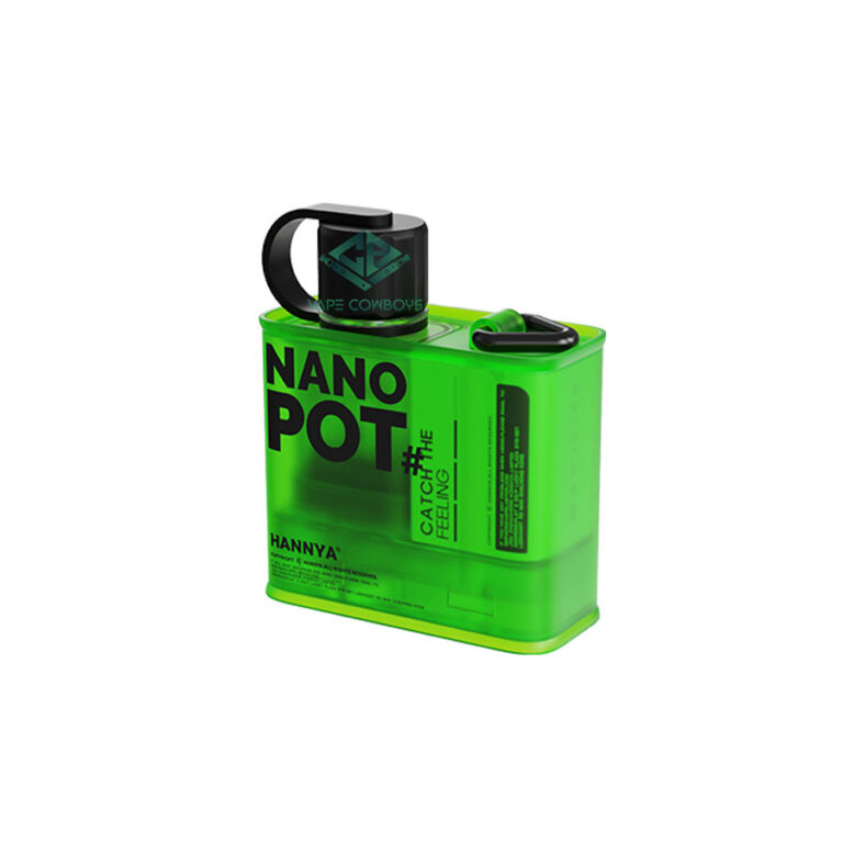 Vapelustion Hannya Nano Pot Pod Kit Màu Fluorescent Green | vapecowboys.vn