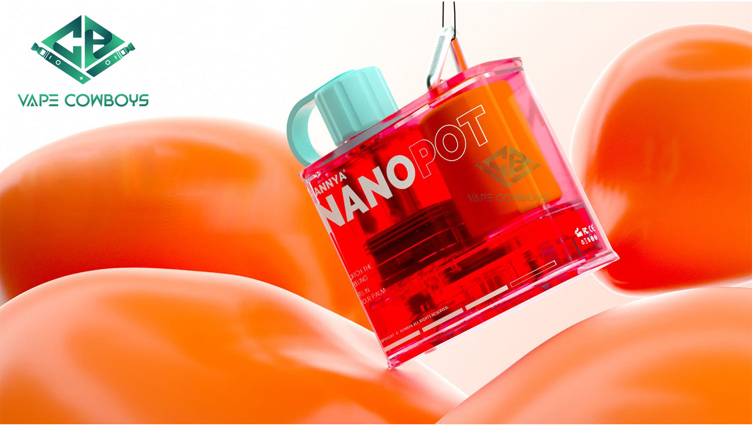 Vapelustion Hannya Nano Pot Pod Kit Thiết Kế Nhỏ Gọn | vapecowboys.vn